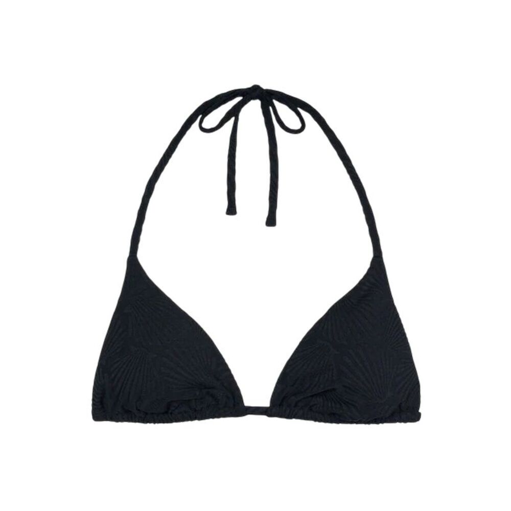 Chelsea Peers Womens/Ladies Twist Triangle Shell Bikini Top / Black